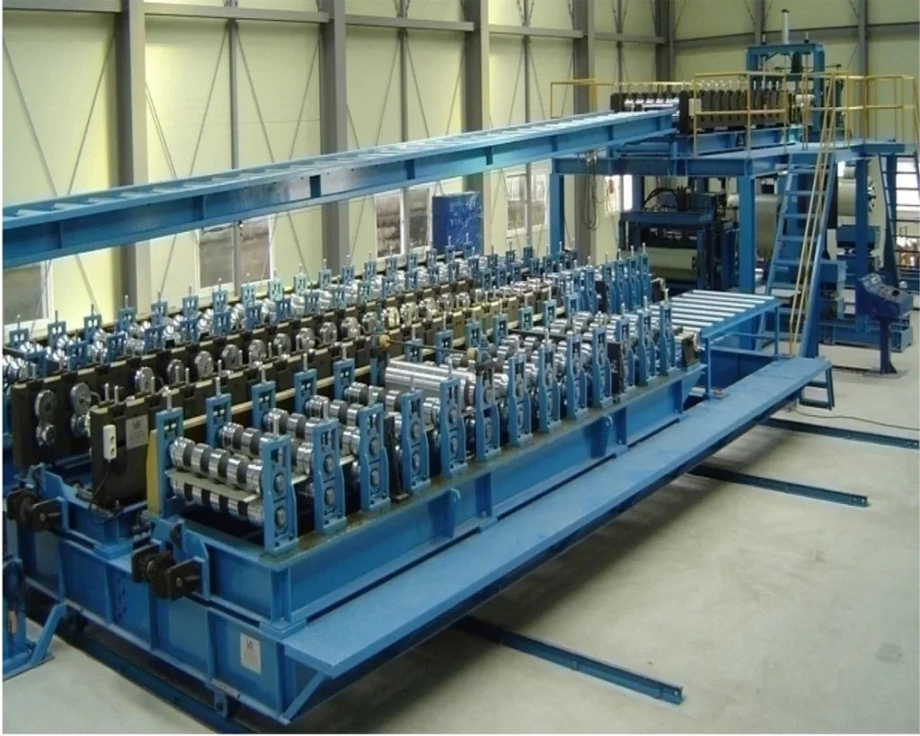 Roll forming machine